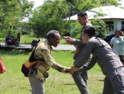 Satgas Ops Damai Cartenz 2025 Ibadah Bersama Jemaat GKI Pniel Yalimo, Doakan Kedamaian di Tanah Papua