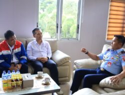 Danlanud Sultan Hasanuddin Terima Kunjungan Manager Corporate Operation dan Service Regional Pertamina Wilayah Makassar