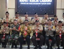 Kapolres Sukabumi Hadiri Rapat Kerja Cabang Pramuka Kabupaten Sukabumi