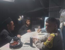 Bhabinkamtibmas Wilayah Hukum Polsek Megamendung Desa Gadog Giat Cooling Sistem Kontrol Siskamling Warga Binaan