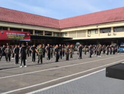 Wujud Nyata Sinergitas TNI-POLRI, Polres Semarang Gelar Olahraga Bersama