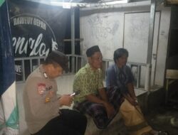 Bhabinkamtibmas Polsek Cijeruk Laksanakan Patroli Malam Untuk Antisipasi Kejahatan Jalanan