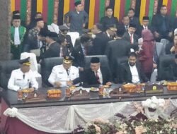 Gubernur Aceh H Muzakir Manaf Dalam Pidatonya  Tegaskan Komitmen Ukur Ulang Seluruh  HGU Perkebunan Sawit Di  Aceh