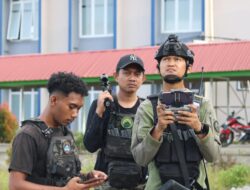 Jaga Stabilitas Keamanan, Satgas Ops Damai Cartenz 2025 Pantau Yalimo dari Udara