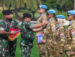 Panglima TNI: Saya Bangga Sambut Prajurit Usai Tugas Operasi