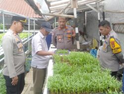 Wakapolsek Ciledug Tinjau KWT ASRI Cipadu Sebagai Dukungan Program Asta Cita Pemerintah RI