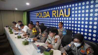 Wakapolda Riau Pimpin Rapat Analisis dan Evaluasi Ketahanan Pangan