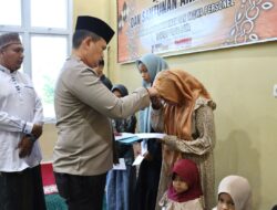 Polres Pidie Jaya Tebar Kebaikan: Doa Bersama untuk Ulama dan Santunan Anak Yatim