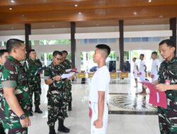 Danlanud HND Pimpin Sidang Pantukhirda Tamtama PK TNI AU Gelombang I/A-89 Tahun 2025