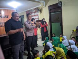 Kunjungan Polisi Sahabat Anak Ke Kantor Polsek Cibungbulang, Wujud Kedekatan Personil Kepolisian Bersama Anak Anak TK Sejak Dini
