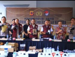 Polri Ungkap Laboratorium Clandestine Narkoba Terbesar di Jawa Barat, 5 Juta Jiwa Diselamatkan