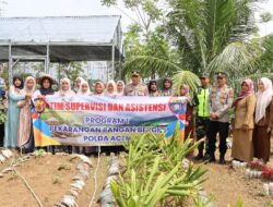 Dir Binmas Polda Aceh Supervisi Program Pekarangan Pangan Bergizi di Pidie Jaya