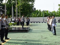 Ratusan Personel Polres Sukabumi Siap Amankan Kegiatan Pelantikan Kepala Daerah Terpilih di Jawa Barat