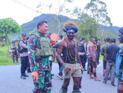 Wujudkan Rasa Aman, TNI-Polri Insentif kan Patroli Gabungan di Kab. Puncak Jaya