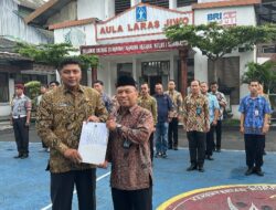 Kepala Rutan Kelas I Surakarta Gelar Pelepasan Purnabakti