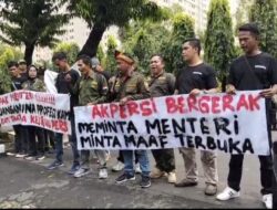 AKPERSI Gelar Aksi Protes ke Kementerian Desa, Tuntut Klarifikasi dan Permintaan Maaf Menteri