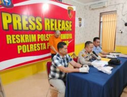 Lagi Menunggu Mobil Travel, Kurir Narkoba Diringkus Tim Opsnal Polsek Binawidya