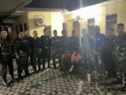 Dalam Baku Hantam Brutal, Denpom I/5 Medan Ringkus Dua Anggota Geng Motor Bersenjata Pedang Samurai 