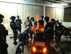 Tak Kenal Lelah, Denpom I/5 Medan Bersama Pomdam I/BB Amankan 3 Anggota Geng Motor Bercelurit