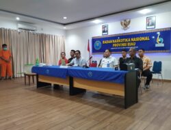 Hadiri Pemusnahan Narkoba, Kabag Bin Opsnal Ditresnarkoba Polda Riau Apresiasi Kerja Keras Jajaran BNNP