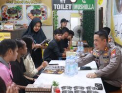 Silaturahmi Kapolres Pelalawan Bersama Mahasiswa ITP2I Asal Timur Indonesia