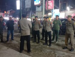 Kapolsek Cibungbulang Gelar Patroli KRYD, Cegah Tawuran dan Kejahatan Malam