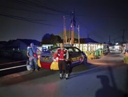 Polsek Sukaraja Polres Bogor Tingkatkan Patroli KRYD Antisipasi Kejahatan Jalanan Selepas Sholat Tarawih Sampai Menjelang Sahur