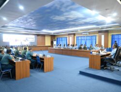 Danlanud Sultan Hasanuddin Hadiri Taklimat Akhir Audit Ketaatan Dan Kinerja Itjen TNI Periode I 2025