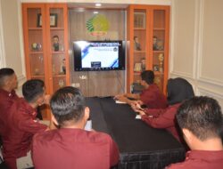 Percepatan Zona Integritas, Rutan Bangil Ikuti Zoom Meeting Bersama Ditjenpas dan Tim RB