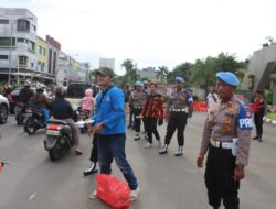 Polres Metro Tangerang Kota Gandeng Mahasiswa dan Pemuda Bagikan Takjil