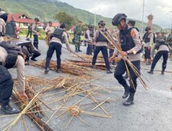 Aparat Gabungan TNI-Polri Gelar Razia Skala Besar di Kab. Puncak Jaya