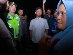 Kapolresta Pekanbaru Bersama DPD RI, Kemensos dan Walikota Tinjau Tenda Pengungsian Korban Banjir di Rumbai 
