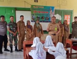 Sinergitas TNI Polri Bersama Perangkat Sekolah Silahturahmi Sambang Kamtibmas Beri Himbauan Kepada Para Pelajar