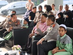 Kapolres Bogor Laksanakan Bansos Kapolri Serentak Se-Jawa Barat Melalui Sarana Zoom Polda Jabar