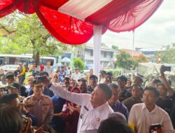 Polres Bogor Bersama Bupati Juga Forkopimda Kabupaten Bogor Laksanakan Kegiatan Operasi Pasar Tohaga Cibinong, Cek Harga Sembako