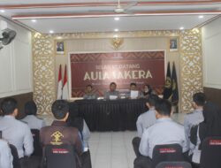 Evaluasi dan Inovasi, Rutan Bangil Gelar Rapat Dinas Persiapan Idul Fitri dan Hari Bhakti Pemasyarakatan Ke-61