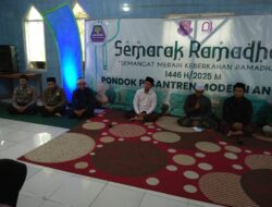 Bhabinkamtibmas Polsek Leuwiliang Polres Bogor Giat Cooling Sistem Sambang Sekaligus Hadiri Acara Semarak Ramadhan 1446 H