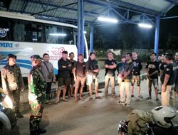 Kapolsek Jasinga Bersama  Koramil, Pol PP Juga Personil Jajaran Giat KRYD