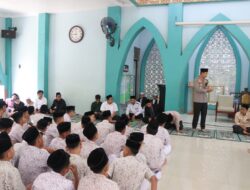 Ratusan Santri dan Santriwati Ponpes Annuqthah Sambut Silaturahmi Kapolres Metro Tangerang Kota