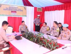 Kapolres Metro Tangerang Cek Kesiapan Posyan dan Pospam Operasi Ketupat Jaya 2025