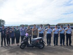 Dalam Rangka HUT Ke-79 TNI AU, Lanud Lanud Sultan Hasanuddin Terima Bantuan CSR Dari Bank Tabungan Negara