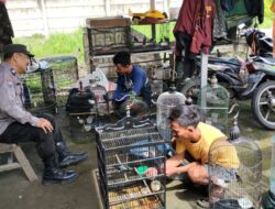 Bhabinkamtibmas Polsek Parung Panjang Desa Cikuda Jaga Kamtibmas Kondusif Selama Ramadhan 1446 H