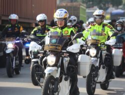 Kendarai Sepeda Motor, AKBP Ratna Susuri Jalan Utama Kab. Semarang