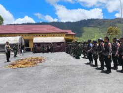 TNI-Polri Bersinergi Menjaga Kamtibmas Puncak Jaya