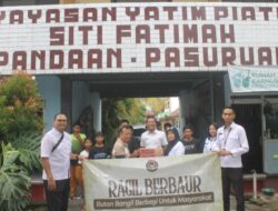 Berbagi untuk Masyarakat, Rutan Bangil Gelar Bakti Sosial di Yayasan Yatim Piatu Siti Fatimah