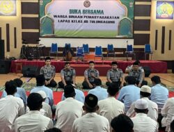 Jalin Kebersamaan Di Bulan Ramadhan, Lapas Tulungagung Menggelar Buka Bersama Dengan Warga Binaan Pemasyarakatan