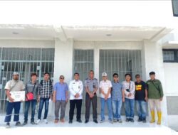 Kakanwil Ditjenpas Jateng Monitoring Progres Pembangunan Rutan Surakarta di Karanganyar