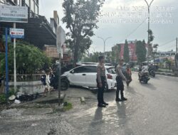 Ops Tertib Ramadhan, Ditsamapta Lakukan Pengamanan Pasar Tumpah dan Patroli Subuh