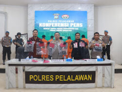 Gerak Cepat, Polres Pelalawan Ringkus Bandar Narkotika Pasca Temuan Bong di TK Pembina Langgam