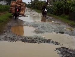 Kondisi Jalan Utama Desa Sidakaya Memprihatinkan: Warga Mendesak Pemerintah Kabupaten Cilacap Untuk segera Memperbaiki Jalan yang Rusak